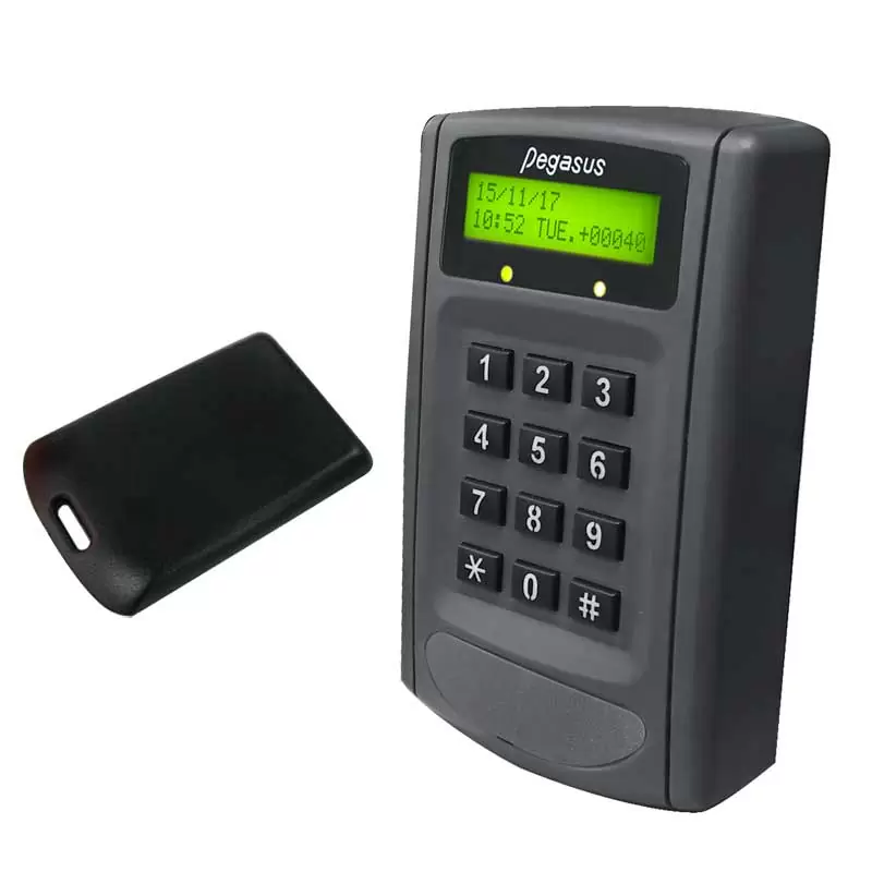 2.4GHz主動式免持卡長距離感應系統