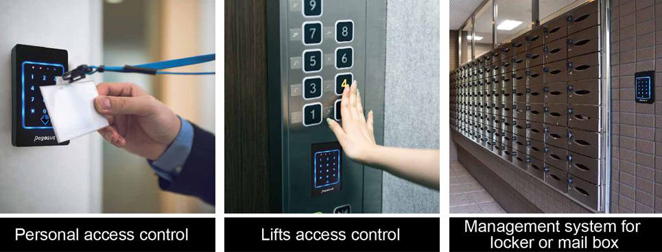 PP-33 Model Touch Key Access Controller