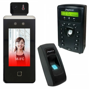 指紋及臉部辨識門禁系統
