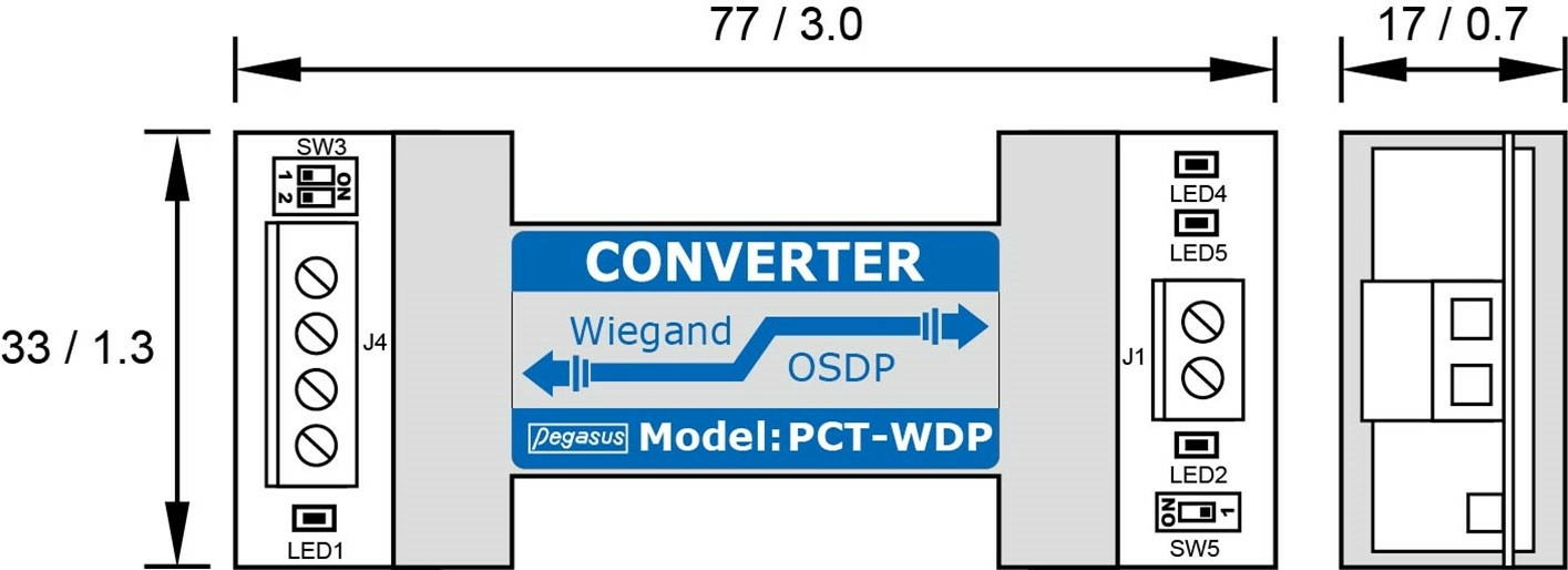 維庚 / OSDP雙向轉換器