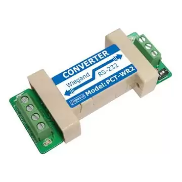 Wiegand to RS232 / RS485 Converter Wiegand to RS232 / RS485 Converter