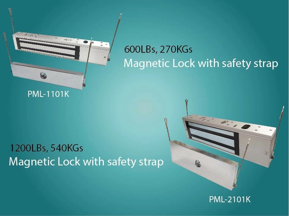 Electromagnetic Lock with safety strap