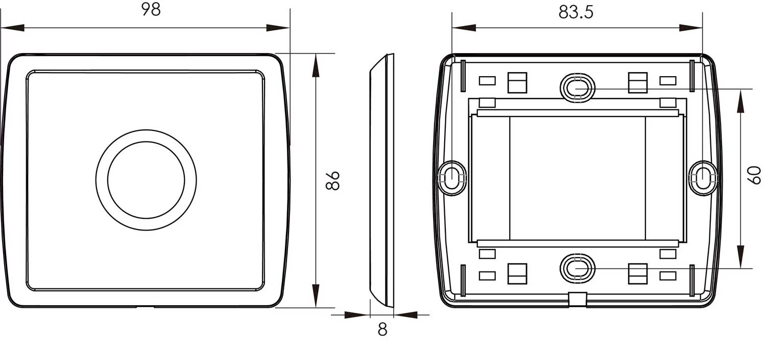 Flush-Mount RFID reader