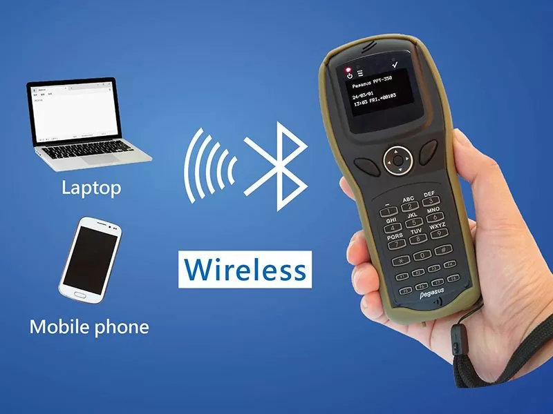 Bluetooth RFID Handheld Reader(PPT-350)