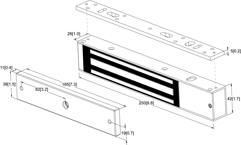 /storage/system/electric_lock/EM_lock/PML11001101EMLOCKdimension.webp