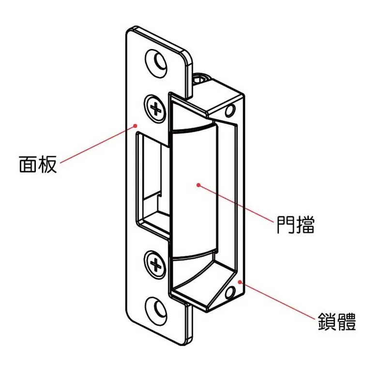 送電開_斷電開可調整陰極電鎖_PGS-501_CN