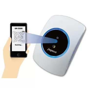 QR Code (Barcode) And RFID Card Reader