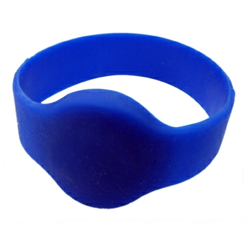 RFID 13.56MHz Mifare silicone wristband