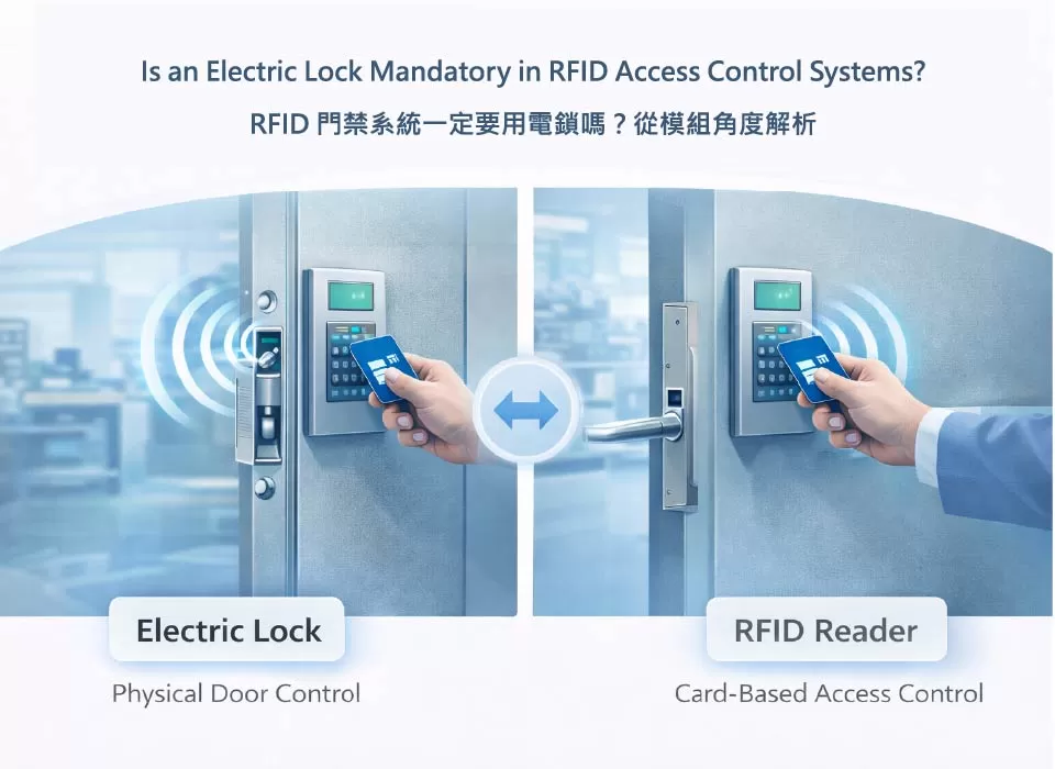 RFID 門禁系統一定要用電鎖嗎?從模組角度解析
