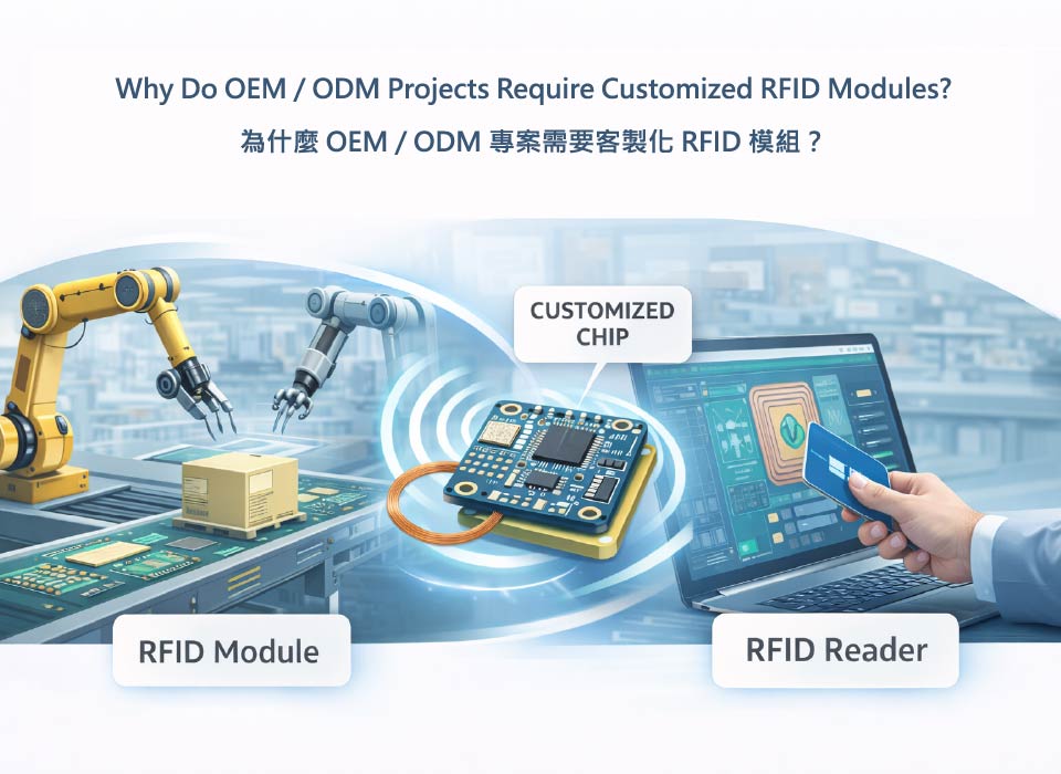 為什麼 OEM / ODM 專案需要客製化 RFID 模組?