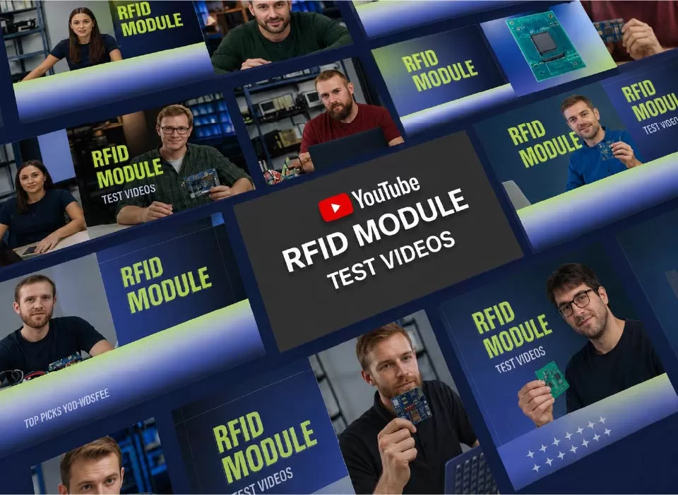 RFID 模組測試影片