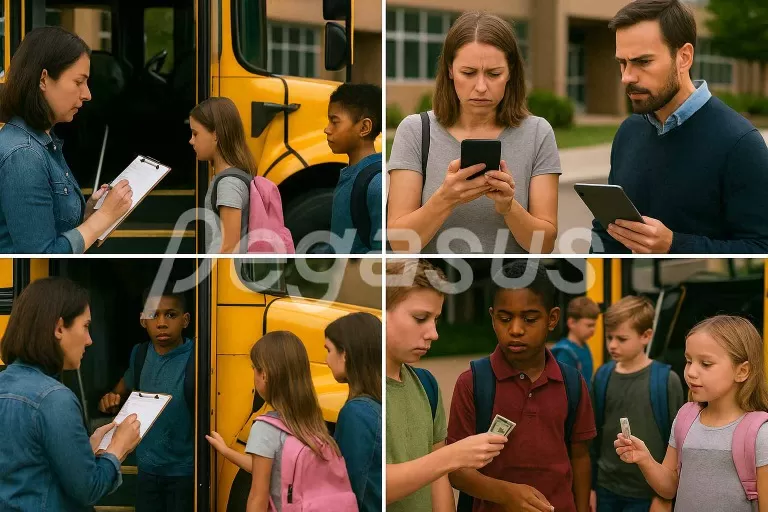 School-Bus-Management-Pain-Points-Four-Panel_Pongee School-Bus-Management-Pain-Points-Four-Panel_Pongee