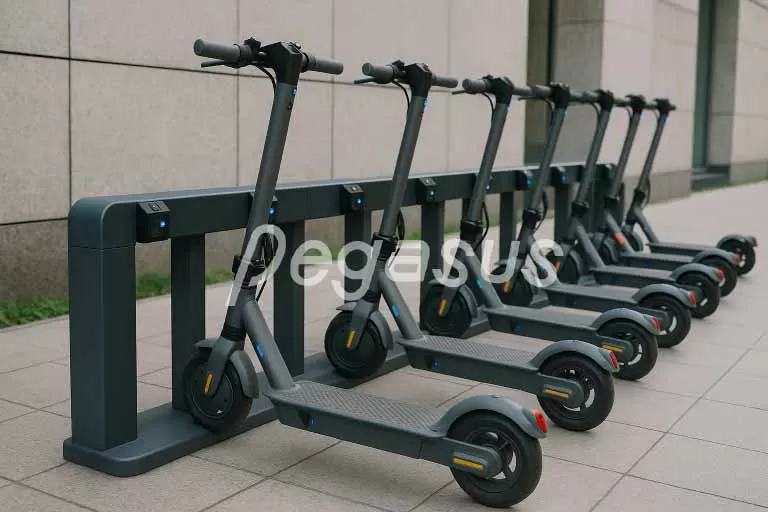 RFID smart scooter parking management solution by Pongee