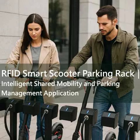 RFID Smart Scooter Parking Rack|Shared Mobility Parking Management & Vehicle Monitoring